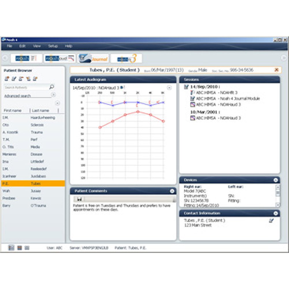 Himsa Noah System 4 Software Puretone Professionals