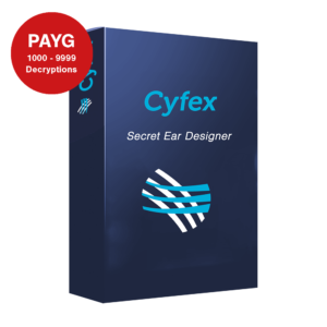 Cyfex Secret Ear - PAYG Top-Up (1000+ Decryptions)