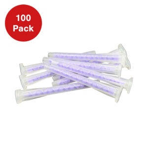 Detax Mixing Tips - Lilac, AM1, 6mm (100 Pack)